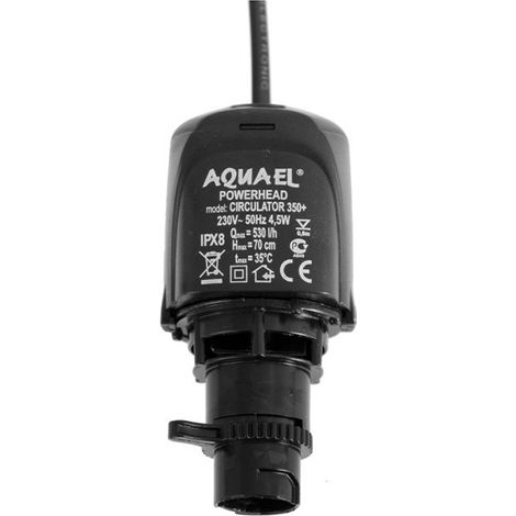 Filtro interno Aquael Turbo Mini 350LH per acquari da 20-60 litri, funzionamento silenzioso.