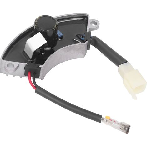 Régulateur de tension AVR 2-3kw/168F/170F, boîtier plastique, redresseur, pièces détachées pour générateur essence et diesel. (1/5)