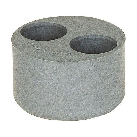 Tampon de réduction, PVC 2 trous Diam 100-50-32 (1/2)