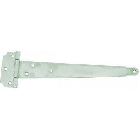 Charnière anglaise JARDINIER MASSARD 120 mm acier zingué blanc
