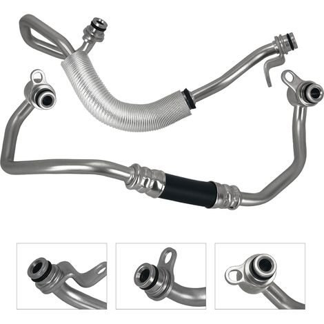 2PCS Turbo Coolant Line Kit for BMW 335i xDrive Berlina Coupé E90 E92 3.0L (1/5)