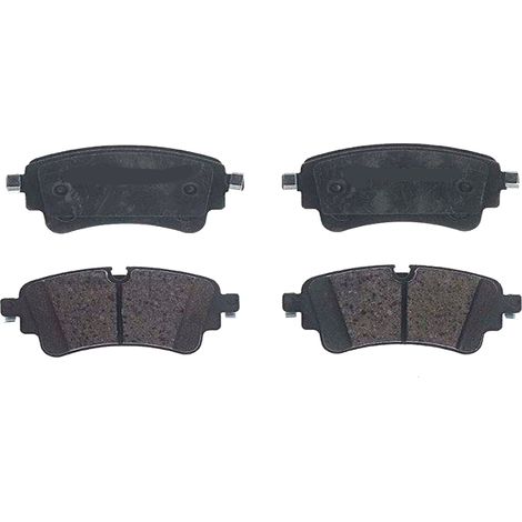 KIT PASTIGLIE FRENO POSTERIORI compatibile con VW TOUAREG (CR7) / PASTIGLIE FRENANTI AUTO OEM P 85 154  P 85 161 , / SOSTITUZIONE DIRETTA / BASSA POLVERE / SILENZIOSO
