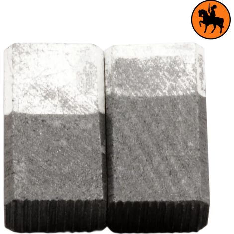 Balais de charbon pour Collomix RGE100, RGE1000 - 5,5 x 8,5 x 15 mm (1/3)