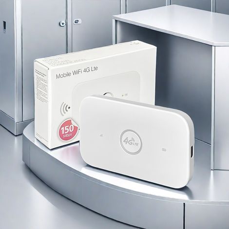 4G Tragbarer WLAN-Router E5573, mobiler Router mit LTE MiFi, Akku, SIM-Kartensteckplatz, M7 – M7 – 4G Siebdruck – Eurasische Edition (1/3)