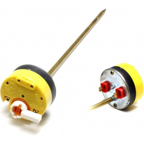 TERMOSTATO SCALDABAGNO CON SICUREZZA 74 / 93 ° CON LEVA RECO lunghezza 270mm