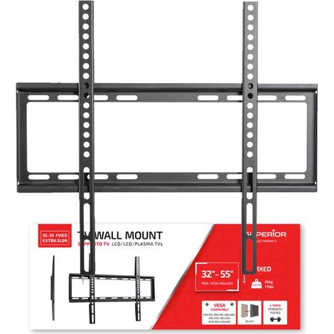 SUPPORTO A PARETE PER TELEVISORE '004' 32-55 pollici - port.max 35 kg SUPERIOR (1/3)