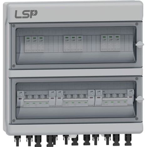 V-TAC DC-Feldpanel mit 3 Strings und 3 MPPT 1000 VDC 16 A IP65 Panel 18 LSP-Module – 11952 (1/4)