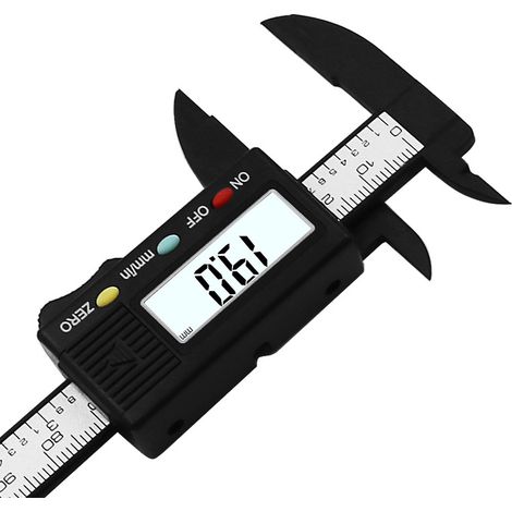 0–100 mm elektronischer digitaler Messschieber, Messwerkzeug, Messschieber für die Schmuckmessung, digitales Lineal, langlebig und attraktiv