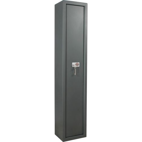 Arregui – Armoire de sécurité à fusils 3 fusils – ARM030325 – Acier 2mm – Serrure de sécurité 6 gorges – Dimensions 125,5 x 24,5 x 20,5 cm (1/7)