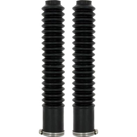 Soufflets de Fourche en PVC Noir