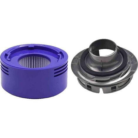 Kit de conversión de filtro HEPA para aspiradoras Dyson V7/V8: incluye la cubierta trasera del motor y el filtro trasero. (1/5)