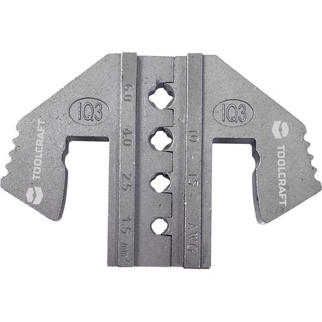 TOOLCRAFT PLE-IQ3 Crimpeinsatz Solar-Steckverbinder 6.0 bis 1.5 mm² Passend für Marke (Zangen) TO (1/3)