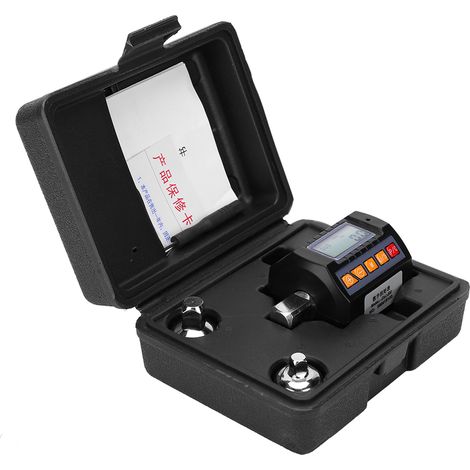 Clé à couple numérique portable ZNC‑200, 6‑200 N·m, afficheur digital haute précision avec adaptateur (1/5)