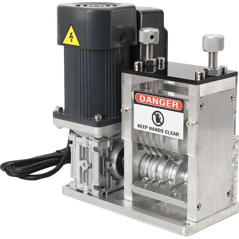 Machine à dénuder les câbles, puissance de 180 W, dénude des diamètres de 1,5 à 30 mm, vitesse allant jusqu'à 30 m/min, fonctionnement automatique, caractéristiques de sécurité incluses (1/5)
