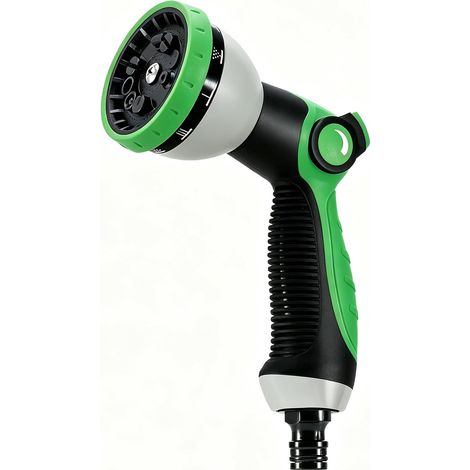 Pistolet d'arrosage 10 Modes Réglables – Buse pour Tuyau Jardin (1/5)