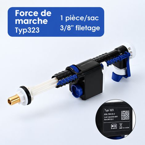 Robinet flotteur Typ323 WC raccord 3/8 filetage laiton emballage en sachet 45 × 26 × 6 cm 283 g – Livraison gratuite