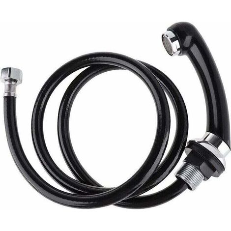 Pommeau de douche à levier avec tuyau pour lavabo (1/4)