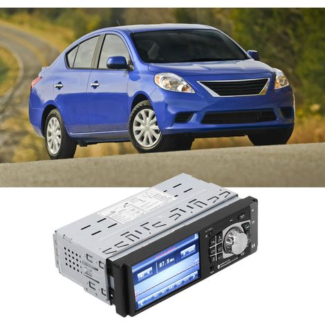 Autoradio MP5 Bluetooth avec grand écran HD de 4,1 pouces, lecteur MP3/MP4, lecteur de cartes et radio (télécommande livrée sans piles) (1/5)