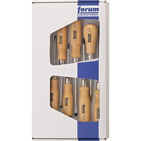 Forum Schraubendreher-Satz Holz7-tlg. Schl/PH/Aufr. (1/4)