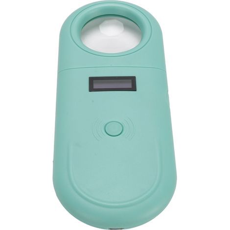 Scanner de puces d'animaux avec LED et loupe, lecteur Portable 134.2KHz pour la gestion des animaux domestiques, 30 ensembles de stockage de données (1/5)