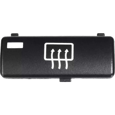 Panneau de commande de climatisation pour voitures Série 5, boutons et interrupteurs de dégivrage de la lunette arrière (1/5)