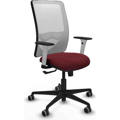 Chaise de bureau piqueras y crespo Zulema blanc soutien lombaire (1/2)