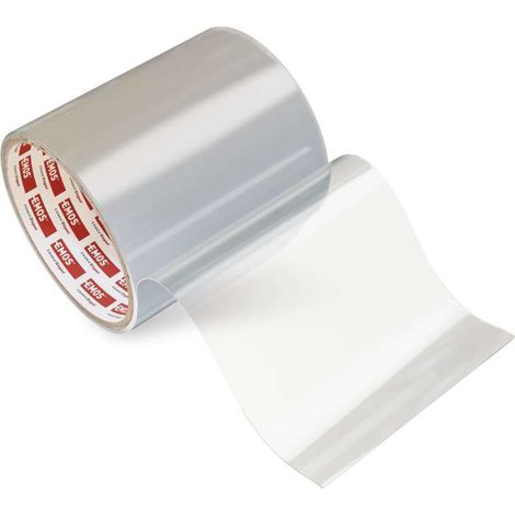 EMOS Pool-Reparaturband, transparentes Flickband 10 cm x 100 cm, für den Unterwassereinsatz geeignet, sehr stark haftend zum Abdichten, F6100 (1/5)