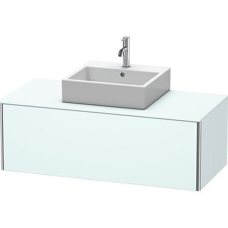 Duravit XSquare unità di vanità a parete sospesa 120,0 x 54,8 cm, 1 estraibile, Colore (anteriore/corpo): Azzurro Opaco - XS490200909