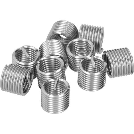 Set de 10 inserts filetés mâle-femelle, réducteur, outil de réparation en acier inoxydable, écrou de fixation M18x2,5/1,5D (1/5)