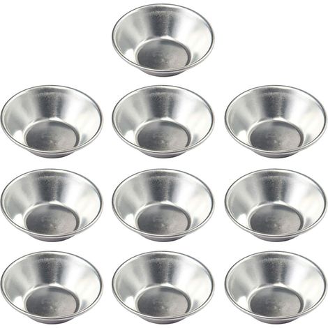 20 Moules à tartelettes, Aluminium, Anti-adhérent, Diamètre 7,2cm, Pour pâtisserie, Cuisine (1/5)