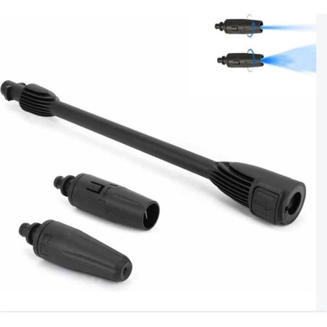 Lance pour nettoyeur haute pression LeapBeast pour Karcher K2-K7, buse réglable et pivotante. (1/5)