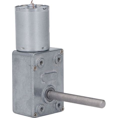 Hochleistungs-Turbo-Schneckengetriebemotor mit Mikrountersetzung, 12 V DC, 40 U/min, M6x50 mm Welle, Elektrowerkzeug (1/5)
