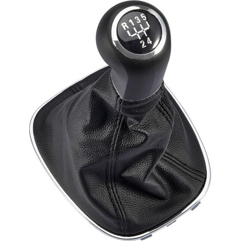 Pommeau de Vitesse, Levier de Vitesse Manuelle, Pommeau Levier 5 Vitesse Compatible avec Corsa D 2006-2014, Poignée de Vitesse de Voiture 009140093 19276456 (1/5)