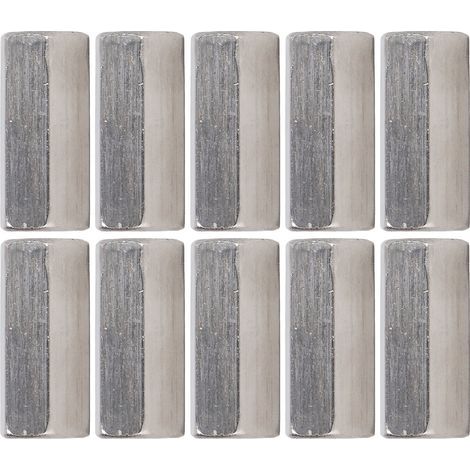 304 stainless steel hexagonal coupling nuts, 10 pieces, connecting nut for bolts, studs, screws (1/5)