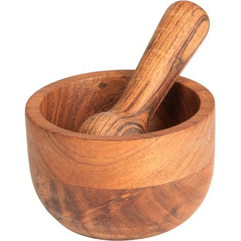 Table Passion - Mortier en bois d'acacia 12 cm