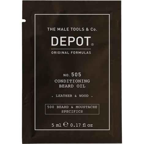 Aceite para barba Depot NO. 505 Leather & Wood 5 ml