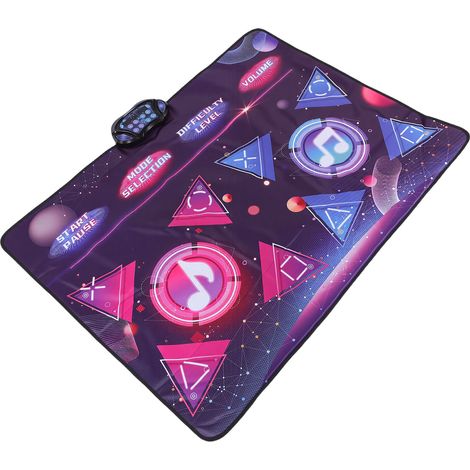 Tapis de danse électronique musical pour enfants, 8 modes de jeu, jeu interactif à deux joueurs, silencieux, idéal comme cadeau d'anniversaire pour garçons et filles. (1/5)