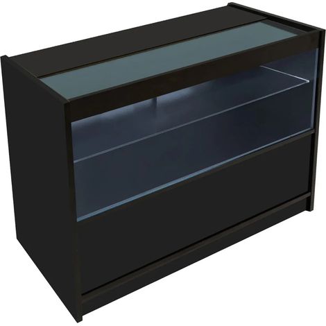 LED Retail Shop Counter C1200 - Black (1/5)