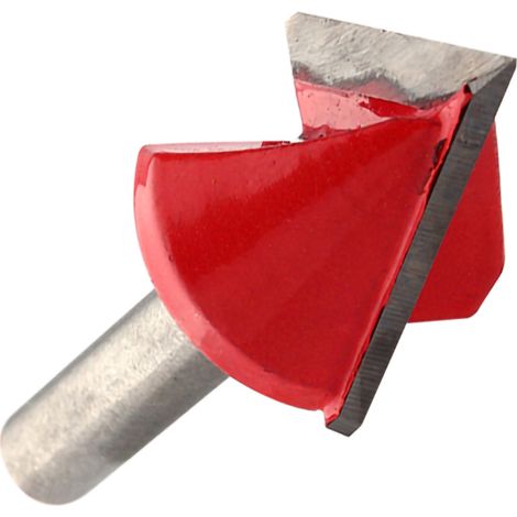 Fraise à rainurer en V D10-32 x queue 60°-120° 6 mm pour fraiseuse CNC (1/5)