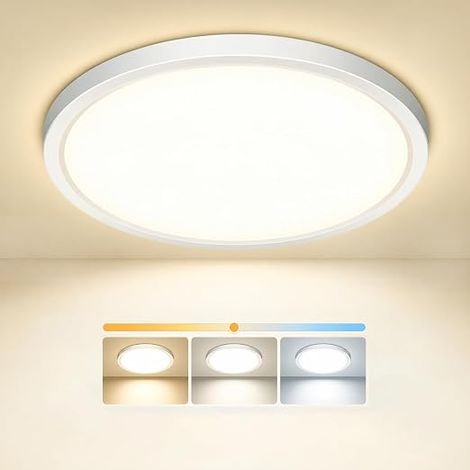 Round LED Ceiling Light, 3 Colour Temperatures, Diameter 18 cm (1/5)