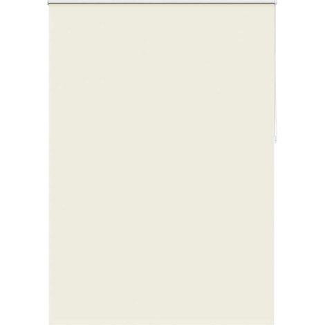 Maison Exclusive - Store enrouleur occultant 144,4 x 230 cm, largeur du tissu 140 cm, blanc cassé