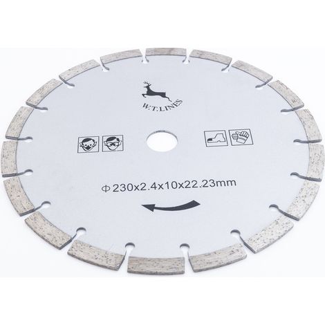 Trade Shop - Diamante Discos De Corte Mármol Piedra De Cemento Bricks Circular Saw ø230mm - (1/3)