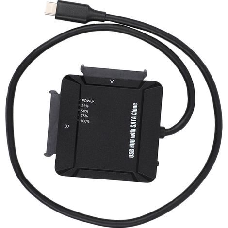 Conception conviviale pour un accès facile et rapide aux disques SSD et HDD SATA câble adaptateur pour disque dur externe assurant une alimentation stable équipe d’assistance technique professionnel (1/4)