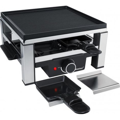 Steba RC 104 Friggitrice ad aria calda da 900 W, Nero con dettagli in acciaio inossidabile (1/4)