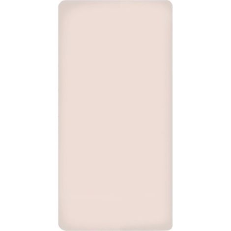 KLULK Lenzuolo Sotto Con Angoli Elasticizzati Singolo Rosa,100% Percalle Di Cotone 90 x 200 + 27Cm, Made In Italy (1/5)