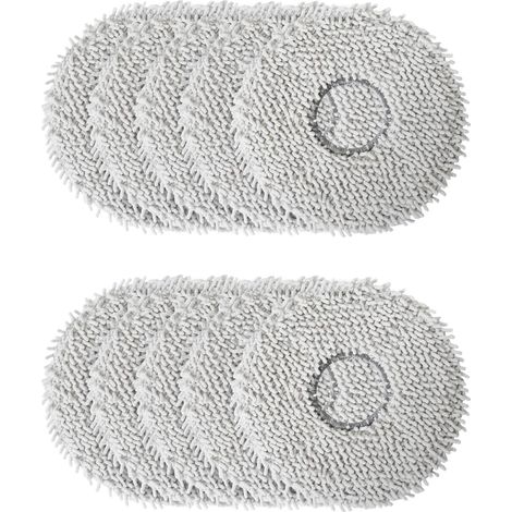 Lot de 10 tampons de chiffon pour Dre/ame L10s Ultra, L20 Ultra, X40 Ultra Complete, L10s Pro Ultra Heat, Xia/omi X10+, serpillières en microfibre accessoires (1/5)