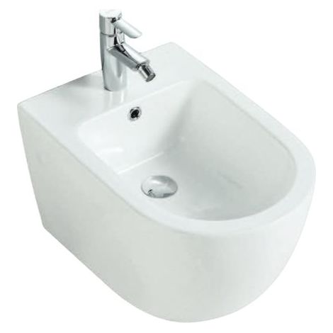 Bidet Lilac Sospeso 56x36 bianco monoforoCeramica Azzurra