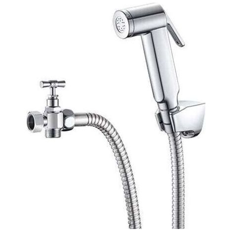 Douchette pour robinet en ABS – Tuyau PVC 1M – Sortie d'eau grande – Compatible avec robinets ronds – Pour lavage cheveux et animaux - 37inch (1/4)