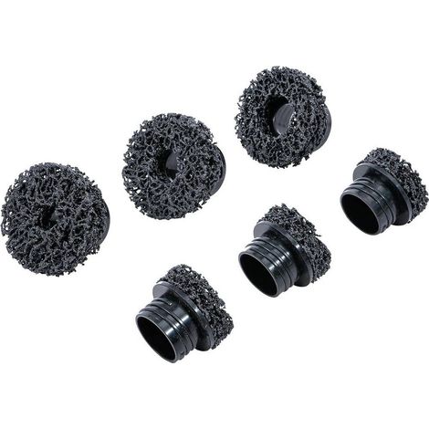 Jeu de Disques Abrasifs de Réserve 6 pcs - Compatible Art. 74449 - Polyvalents et Durables, Pro - D-Work (1/5)