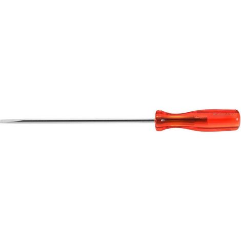 Tournevis Facom, Pointe , pour vis Fendu 8 mm type Tête fendue, 150 mm ( Prix pour 1 )